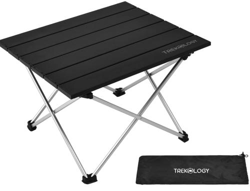 The TREKOLOGY Small Camping Side Table – A Camper’s Delight